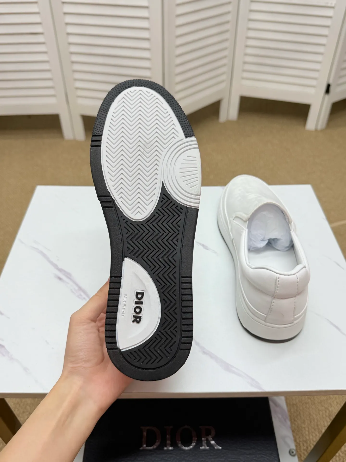 Men's clothing and shoes 210. (DIOR-Dior) casual sports shoes, official website synchronization, counter quality, fashionable and simple classic style, original outsole, size: 39-44 (45, 46 customized, non-refundable) Yh